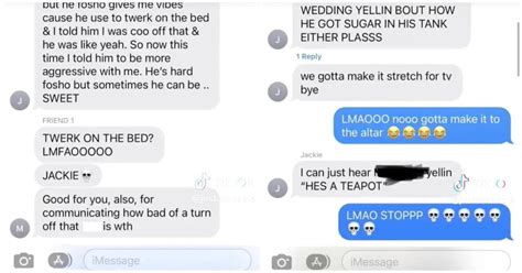 text messages leaked from jackie|Love Is Blind: Jackie Apologizes for Tasteless。